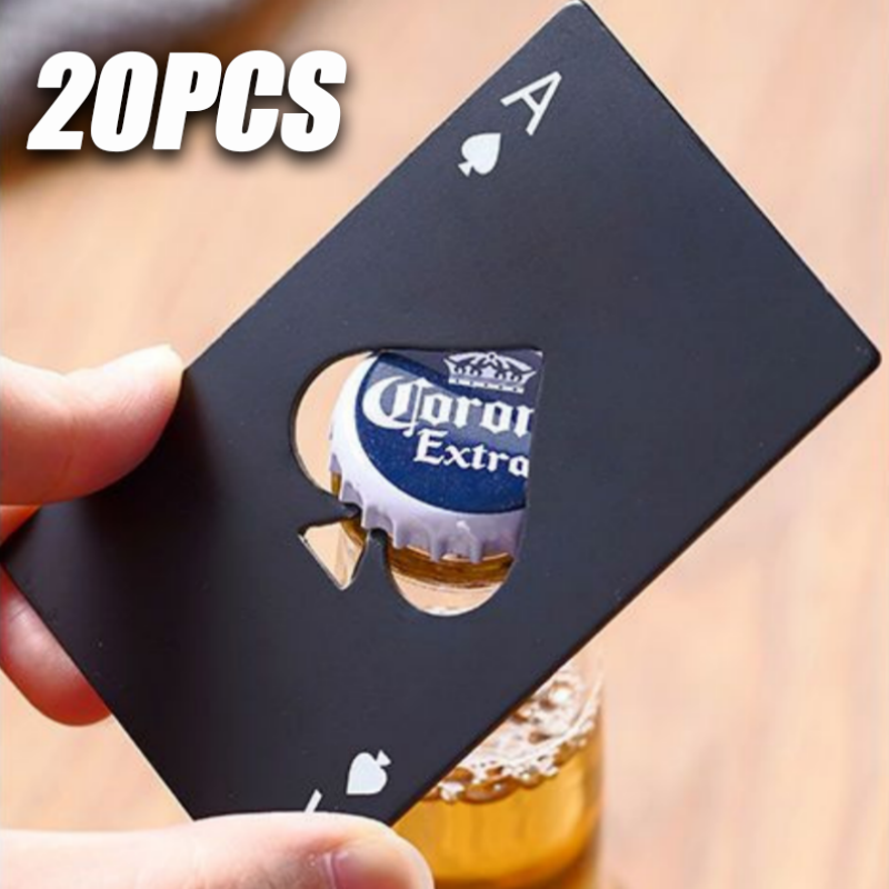 Electric Can Opener - 20 pièces ouvre-bouteille de carte à