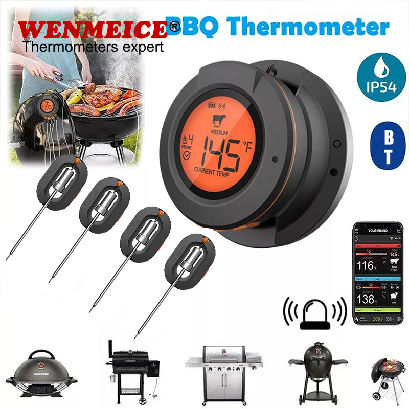 Kitchen Gadgets Under 500 - Thermomètre Bluetooth WENMEICE avec capteur numérique