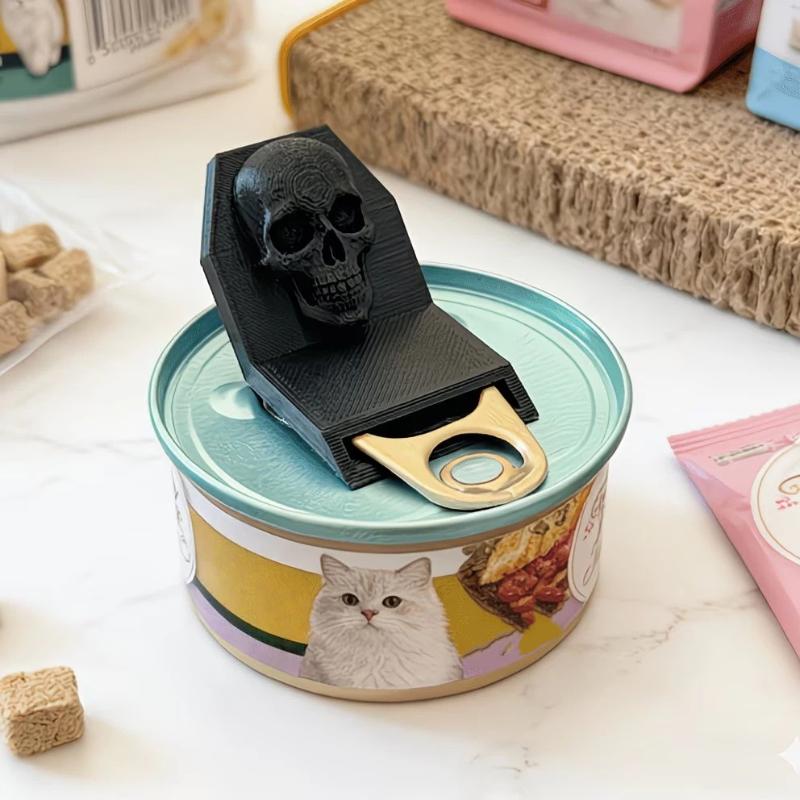 Kitchen Gadgets I Need - Ouvre-bocal gothique en forme de crâne,