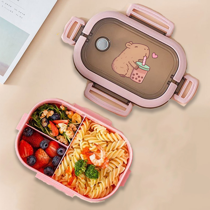 Food Storage Containers - Capybara Bento boîte à déjeuner Anime