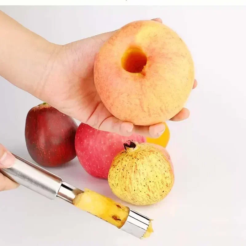 Kitchen Gadgets Hacks - Corer de fruits en acier inoxydable,