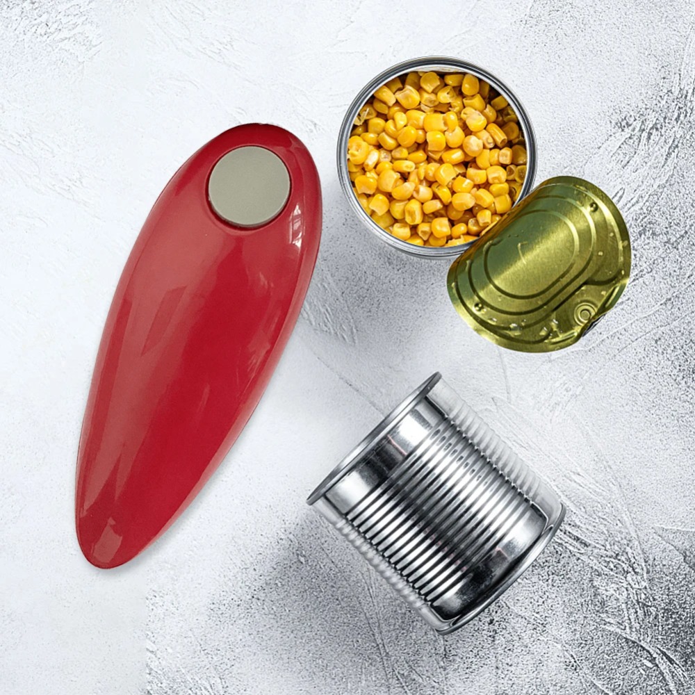 Electric Can Opener - Ouvre-boîte électrique portable mains libres, ouvre-boîte