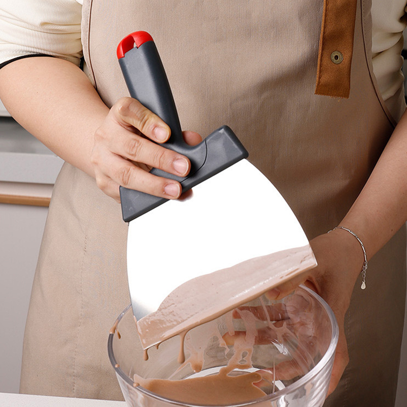 Kitchen Gadgets Everyone Needs - Grattoir à pâte en acier inoxydable,