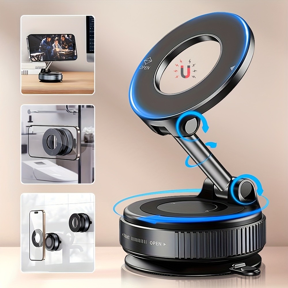 Kitchen Gadgets Dropshipping - Support de téléphone magnétique à ventouse,