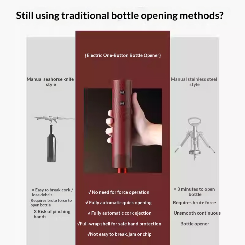 Ouvre-bouteille électrique rec - Electric Can Opener avis et prix