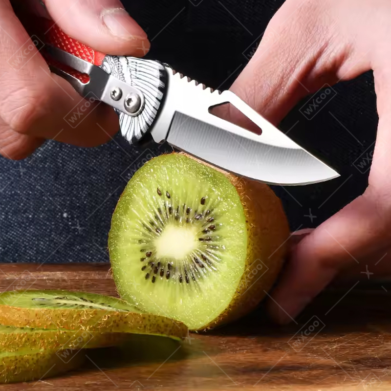 Couteau pliant WXCOO en acier  - Kitchen Gadgets Sale avis et prix