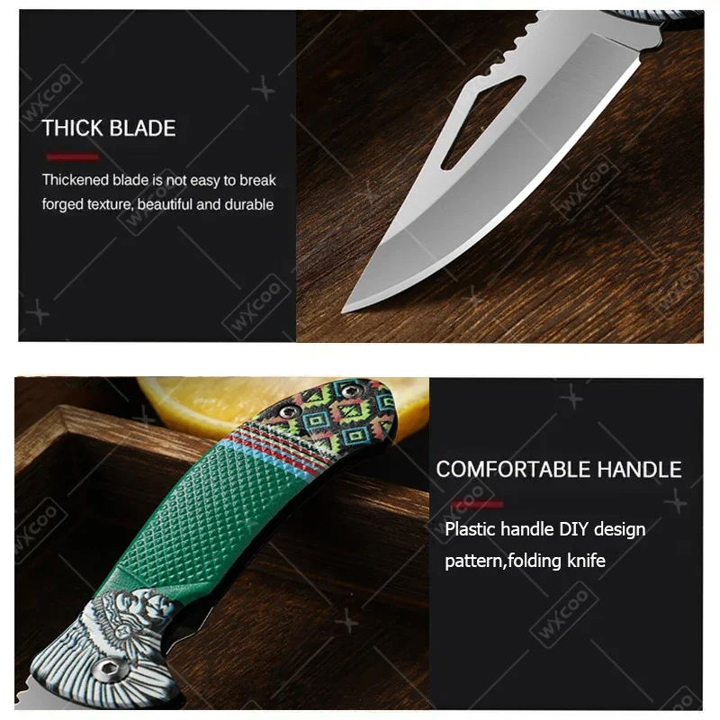 Couteau pliant WXCOO en acier  - Kitchen Gadgets Sale avis et prix