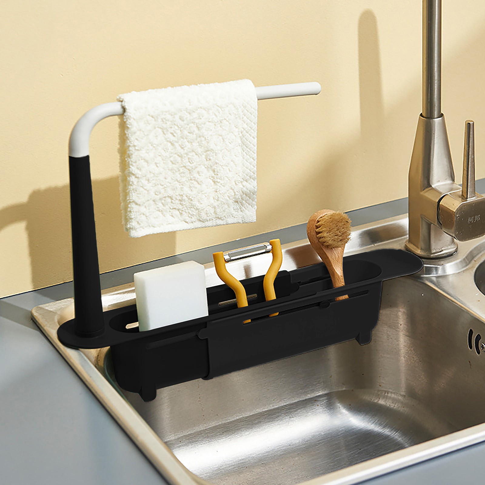Elescopic-Étagère d'évier de p - Kitchen Gadgets Everyone Needs avis et prix