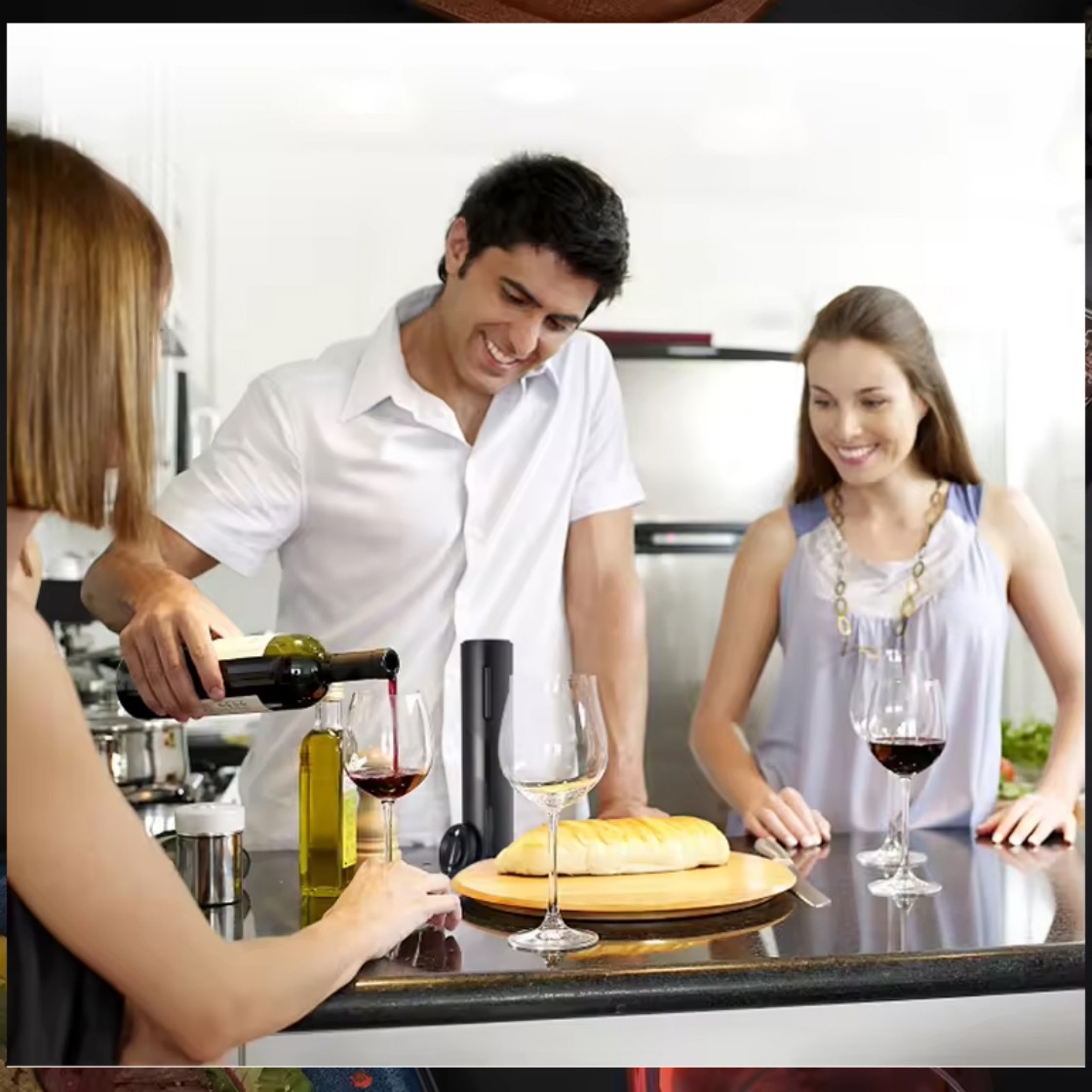 Ouvre-bouteille de vin électri - Electric Can Opener avis et prix