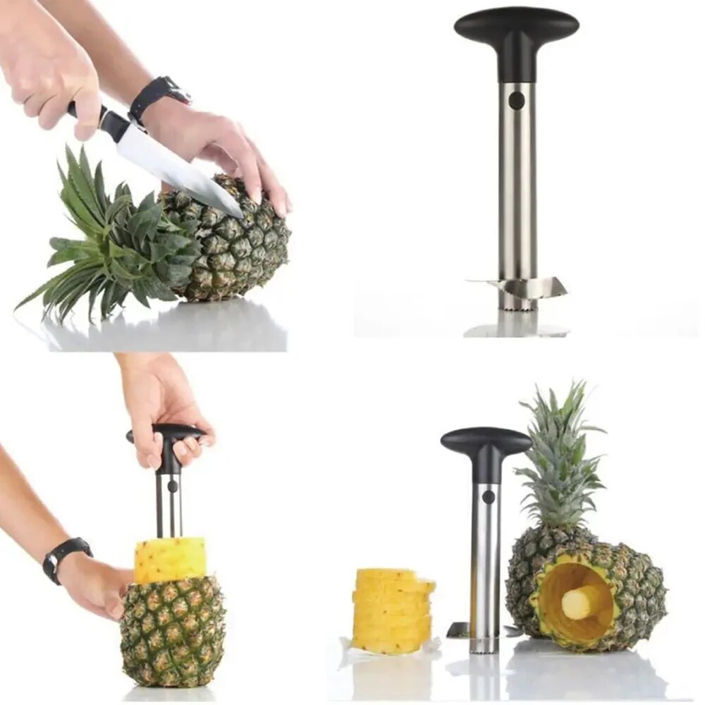 Éplucheur d'ananas en acier in - Kitchen Gadgets Hacks avis et prix