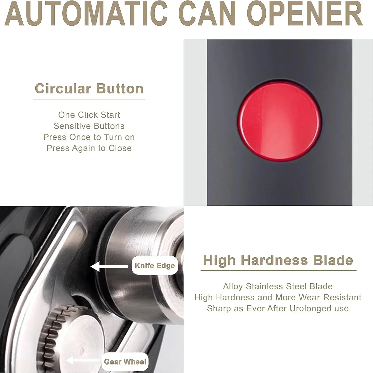 Ouvre-boîte électrique automat - Electric Can Opener avis et prix