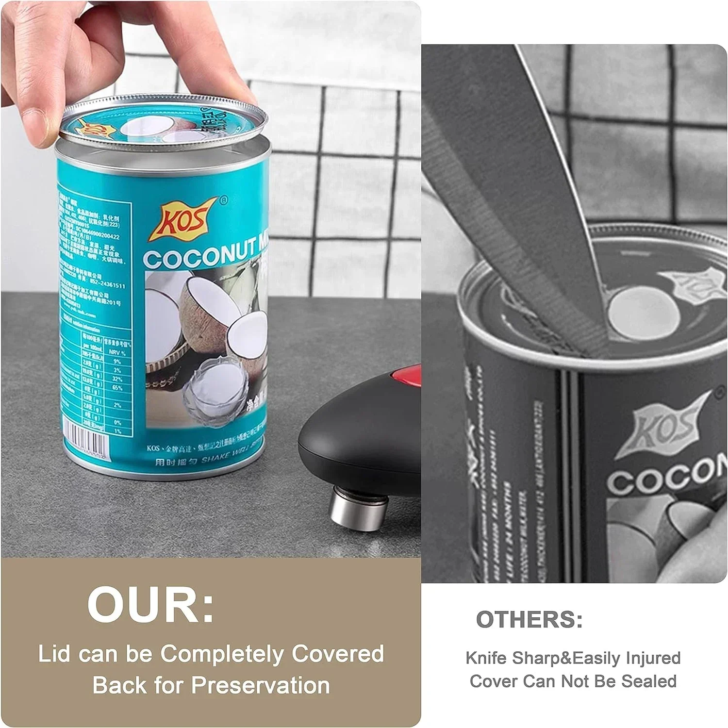 Ouvre-boîte électrique automat - Electric Can Opener avis et prix