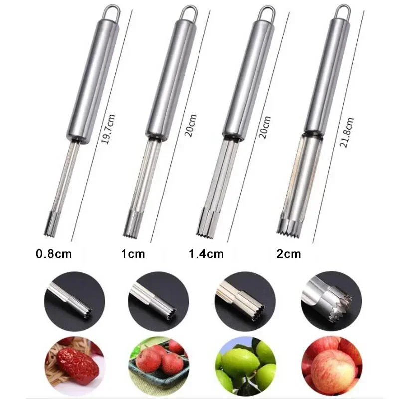 Corer de fruits en acier inoxy - Kitchen Gadgets Hacks avis et prix