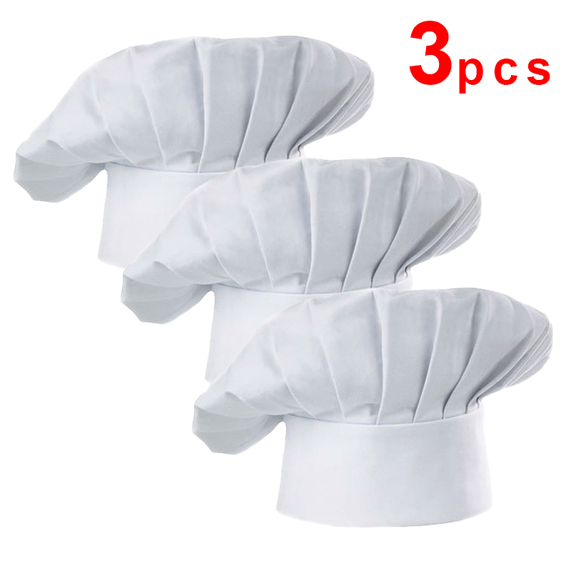 Lot de 3 toques de chef blanch - Kitchen Gadgets Sale avis et prix