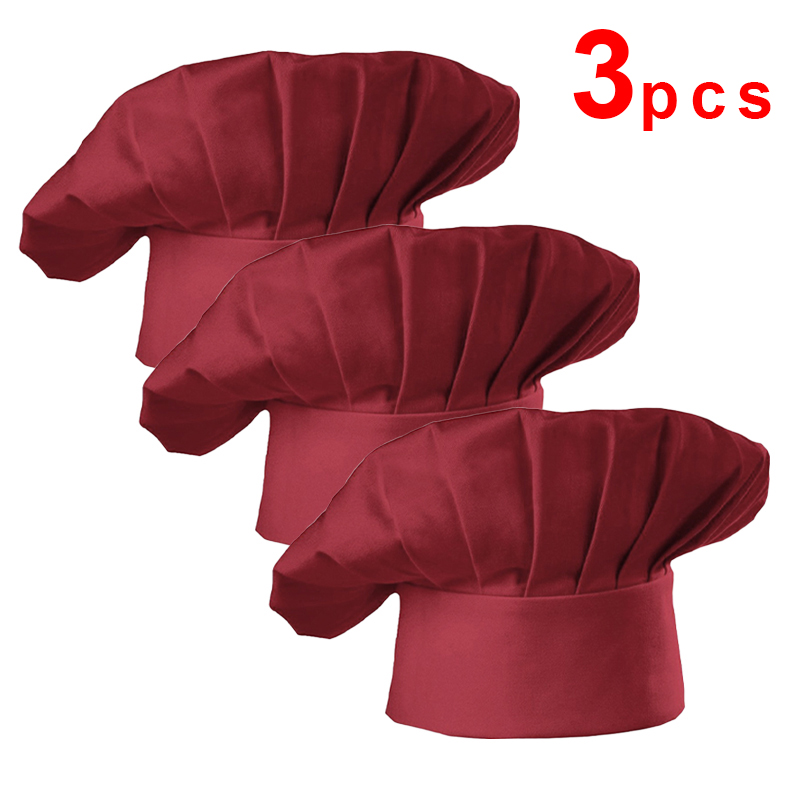 Lot de 3 toques de chef blanch - Kitchen Gadgets Sale avis et prix
