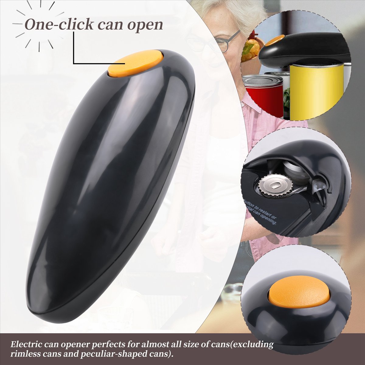 ouvre-boîte électrique newA10R - Electric Can Opener avis et prix