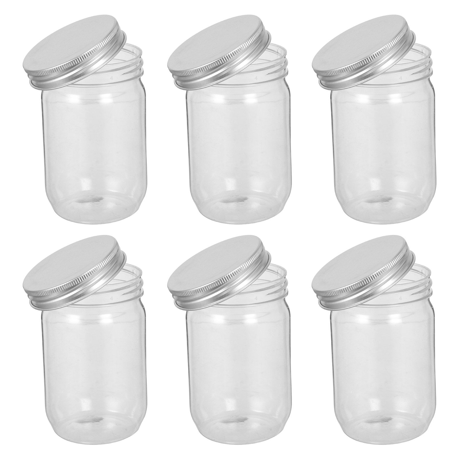6 pots en plastique transparen - Food Storage Containers avis et prix