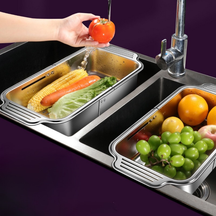 Panier filtrant télescopique e - Kitchen Gadgets Dropshipping avis et prix