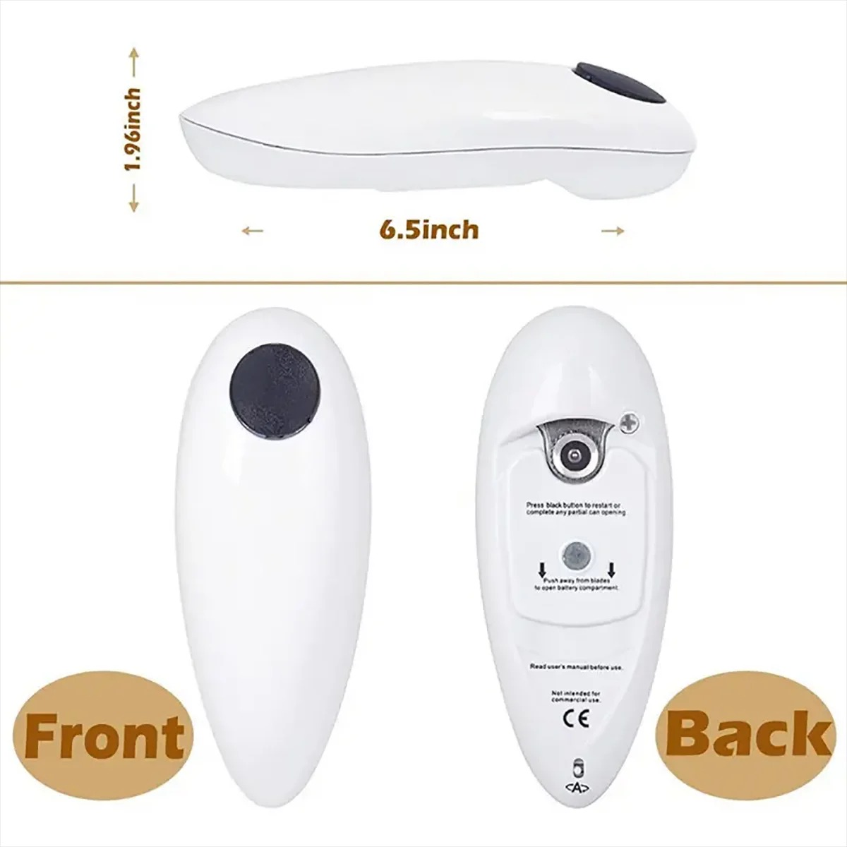Ouvre-bocal électrique automat - Electric Can Opener avis et prix