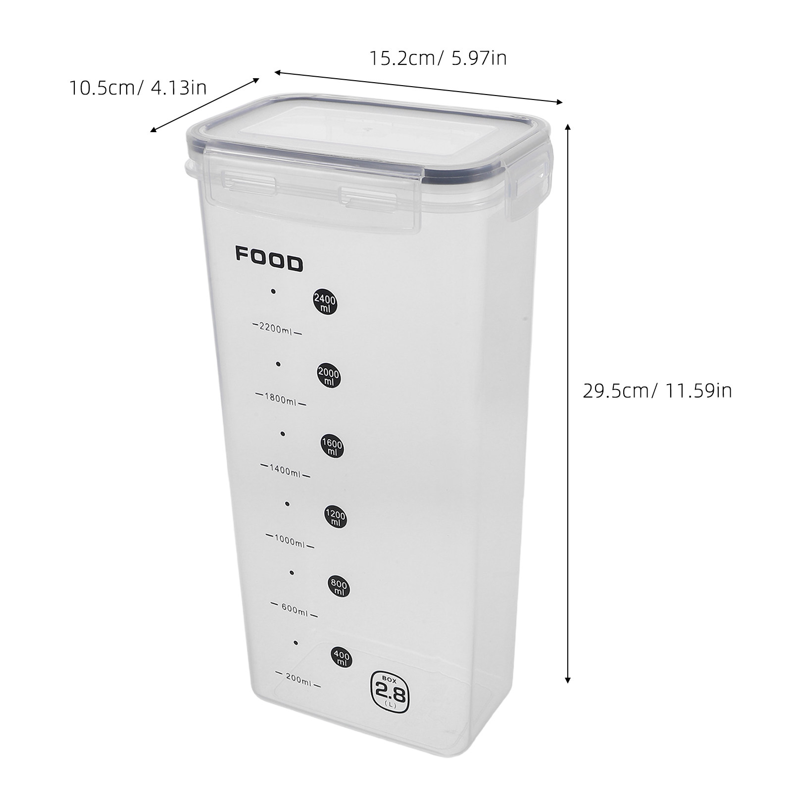 2 contenants transparents herm - Food Storage Containers avis et prix